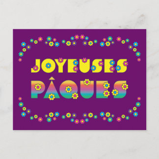 Postal Joyeuses Pâques