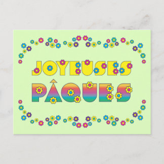 Postal Joyeuses Pâques