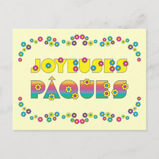 Postal Joyeuses Pâques