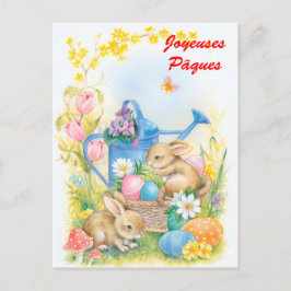 Postal Joyeuses Pâques
