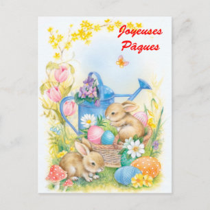 Postal Joyeuses Pâques