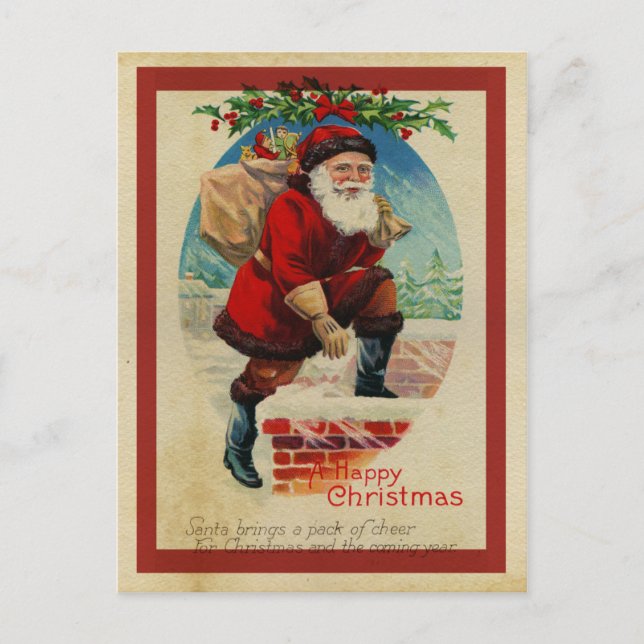 Postal Joyeux Noël (Anverso)