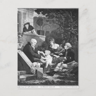 Postal Joys de ser padre, c.1797