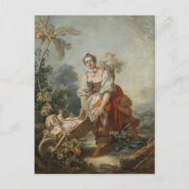 Postal Joys of Motherhood Fragonard