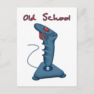 Postal Joystick de la vieja escuela