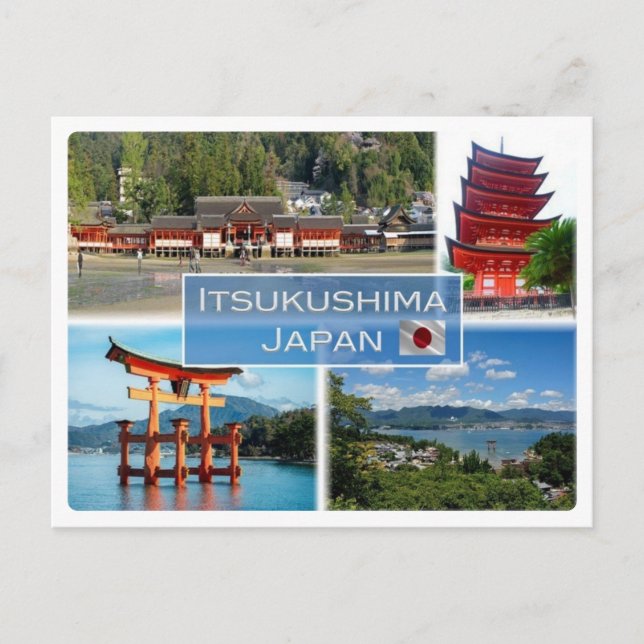 Postal JP Japón - Itsukushima (Anverso)