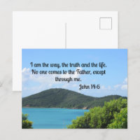Juan 14:6 Soy el camino, la verdad y la vida.