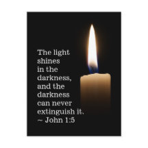 Juan 1:5 La luz brilla en la oscuridad