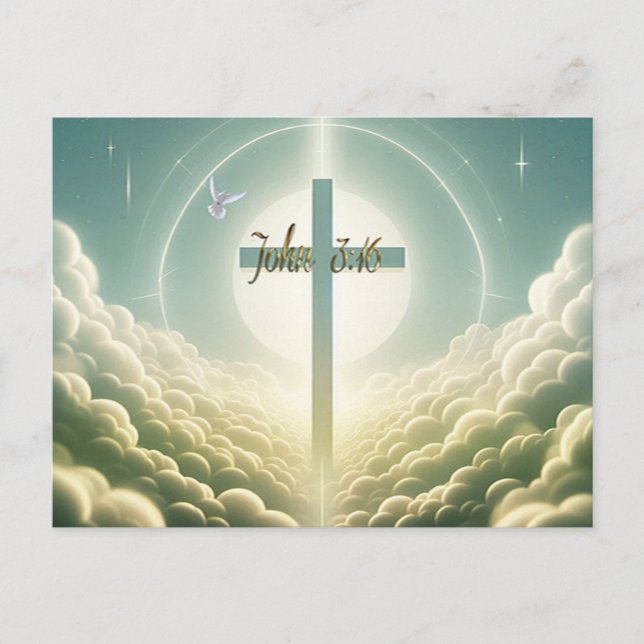 Postal Juan 3:16 (Anverso)