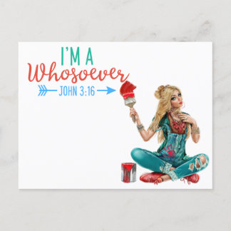 Postal Juan colorido 3:16 | Fe