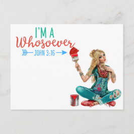 Postal Juan colorido 3:16 | Fe