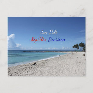 Postal Juan Dolio República Dominicana Español