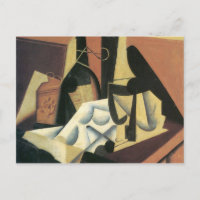 Juan Gris - Vida fija con un mantel blanco