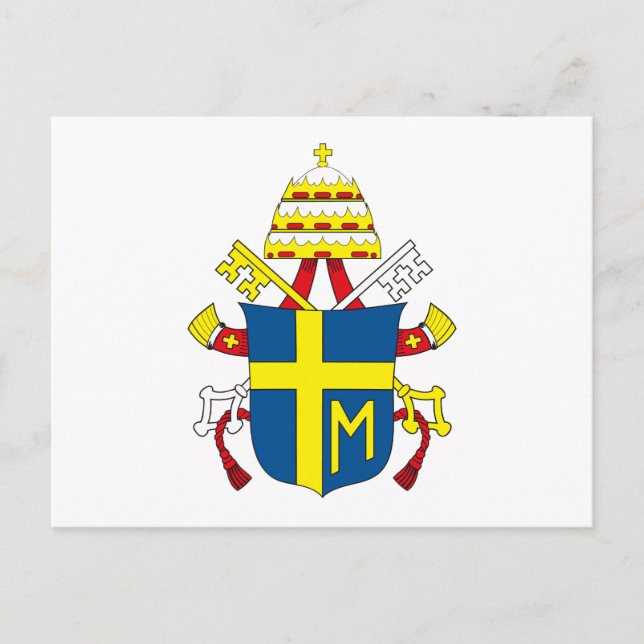 Postal Juan Pablo II (Anverso)