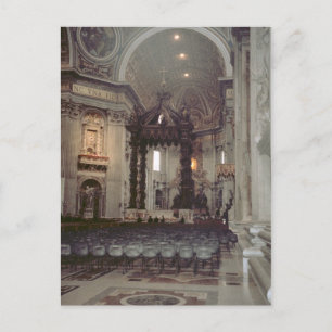 Postal Juan Pablo II en la galería de San Pedro