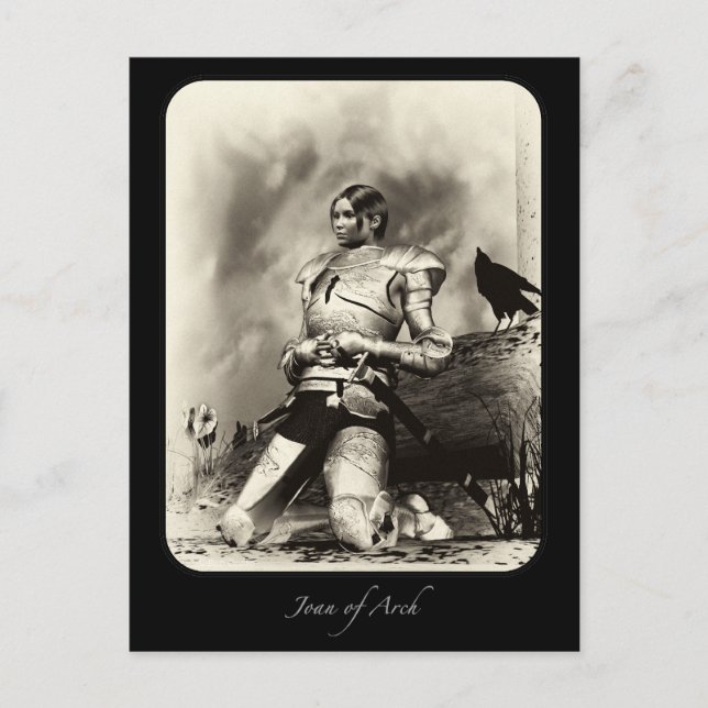 Postal Juana De Arco (Anverso)