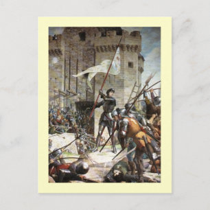 Postal Juana de Arco, Jules Eugène Lenepveu