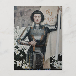 Postal Juana de Arco por Albert Lynch