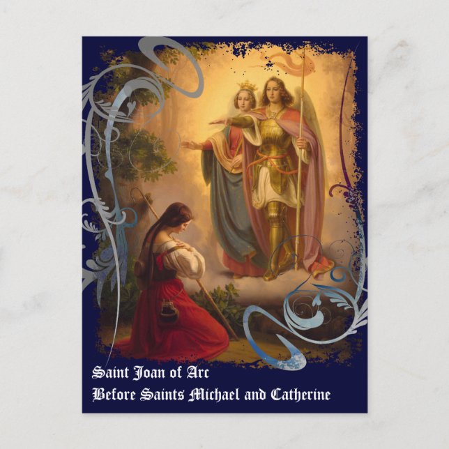 Postal Juana de Arco Postcard (Anverso)