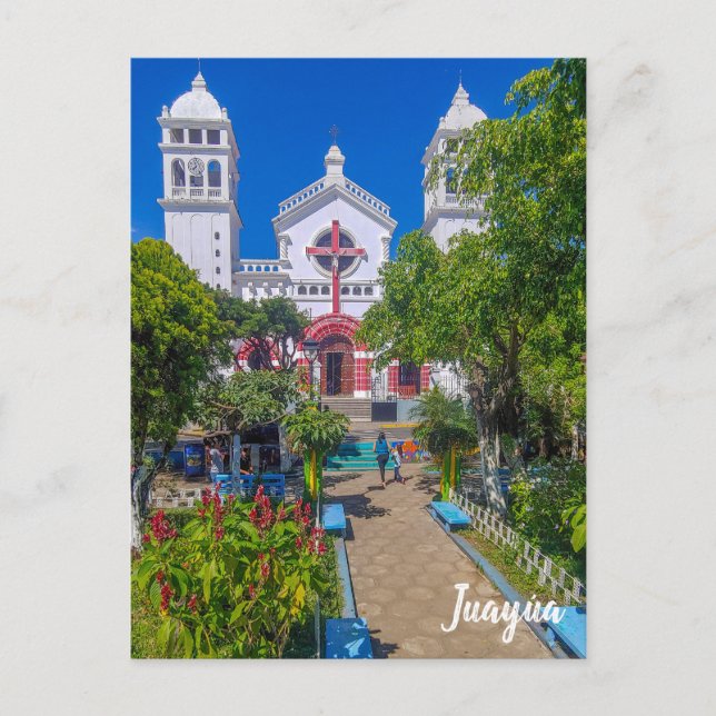 Postal Juayúa, Sonsonate, El Salvador (Anverso)