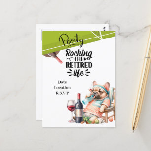 Postal Jubilación de tenis