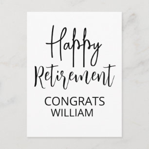 Postal Jubilación Personalizada