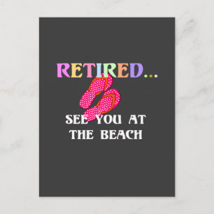 Postal Jubilado...Nos vemos en la playa,