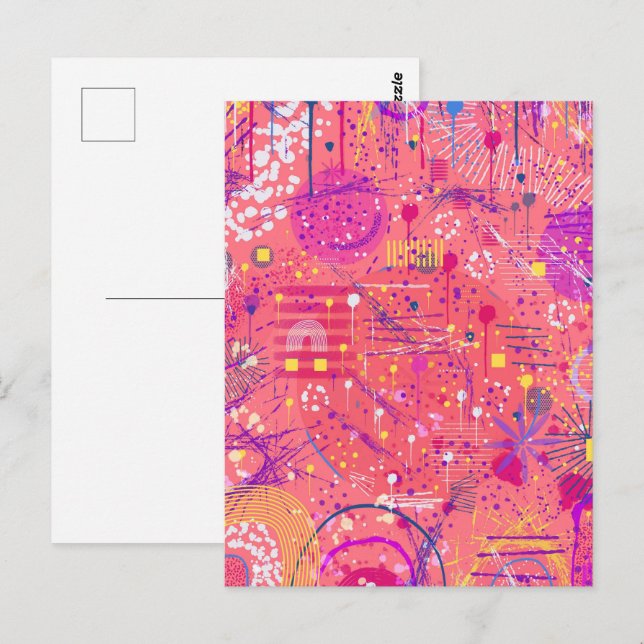 Postal Jubilation: Maximalist Art (Anverso / Reverso)