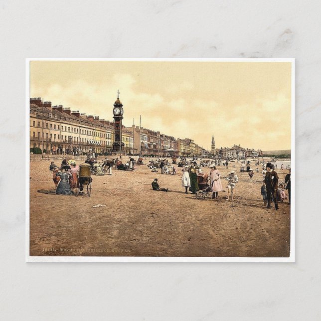 Postal Jubilee Clock Tower, Weymouth, Inglaterra classic 
