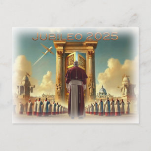 Postal Jubileo 2025 Vaticano, recuerdo el regalo de la id
