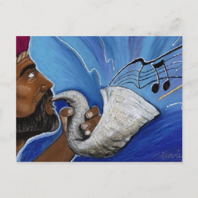 Postal jubiliee - bajaron muros jerichos (Anverso)