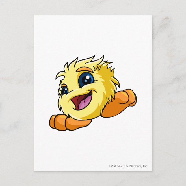 Postal JubJub Amarillo (Anverso)