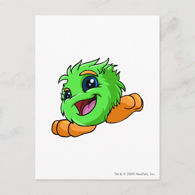 Postal JubJub Green (Anverso)
