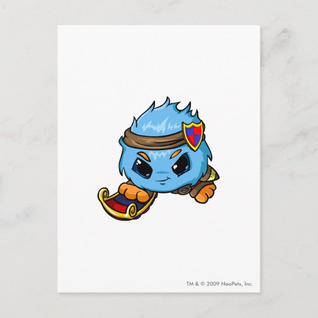 Postal JubJub Meridell Player (Anverso)