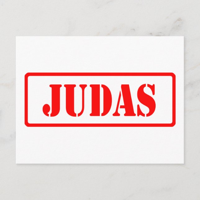 Postal Judas (Anverso)