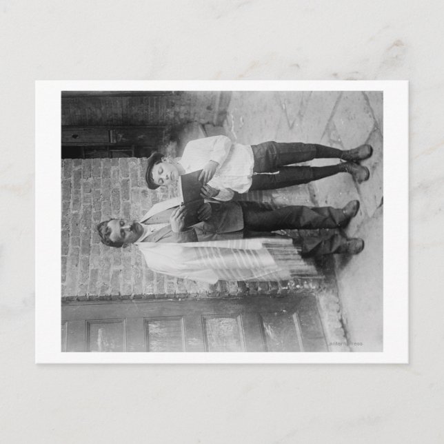 Postal Judíos con Tanakh en Yom Kippur (Anverso)