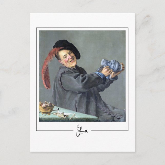 Postal Judith Leyster #2 - Postcard Bella Artes (Anverso)