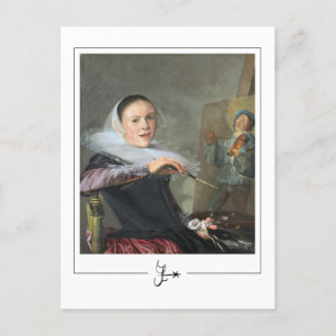 Postal Judith Leyster #4 - Postcard Bella Artes