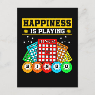 Postal Juego de Bingo Jugador
