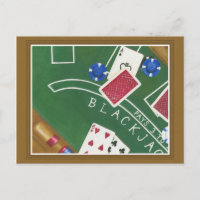 Juego de Blackjack con chuletas de Chariklia Zarri