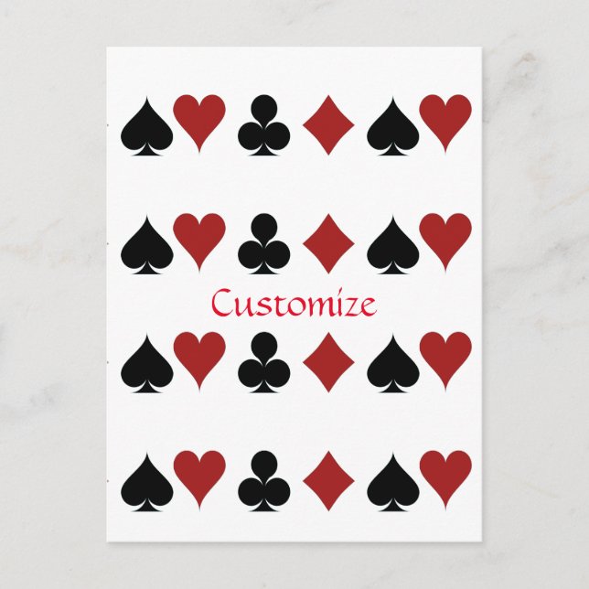 Postal Juego de cartas con Thunder_Cove (Anverso)