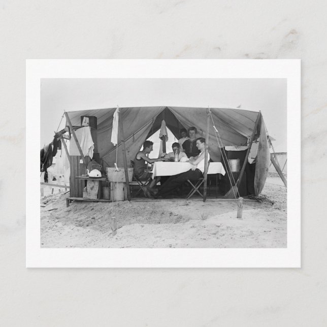 Postal Juego de cartas Rockaway Beach, 1910 (Anverso)