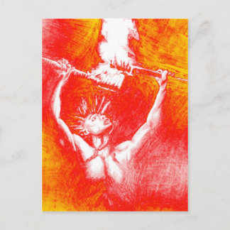 Postal Juego de fuego