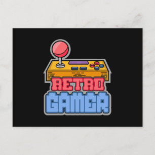 Postal Juego de juegos Retro Gamer consola de videojuegos