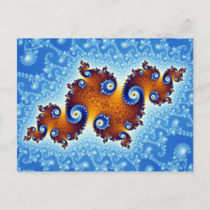 Postal Juego de Julia Island Mandelbrot