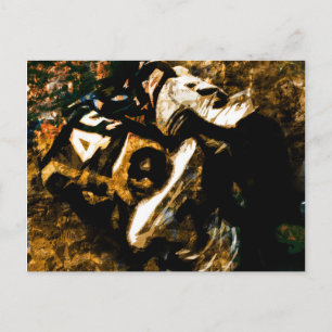 Postal juego de pelota