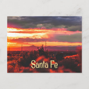 Postal Juego de Sol Santa Fe Nuevo México