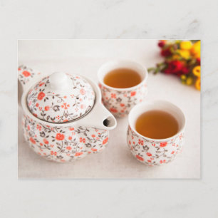 Postal Juego de té cerámico