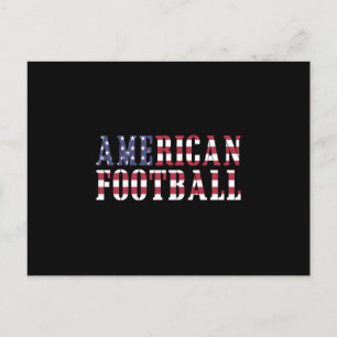Postal Juego deportivo de equipo americano de fútbol Idea