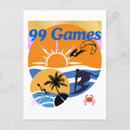 Postal Juegos De Verano De 99
